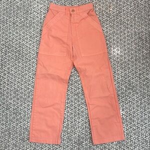 Women's Big Bud Press Work Pants in Salmon, Size XXS